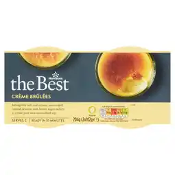 Morrisons Morrisons The Best Creme Brulees offer
