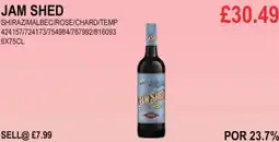 Bestway JAM SHED SHIRAZ/MALBEC/ROSE/CHARD/TEMP offer