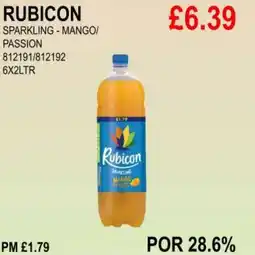 Bestway RUBICON SPARKLING MANGO/ PASSION offer