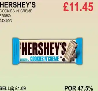Bestway HERSHEY'S COOKIES 'N' CREME offer