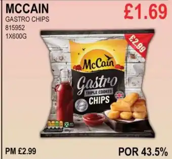 Bestway MCCAIN GASTRO CHIPS offer