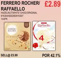 Bestway FERRERO ROCHER/ RAFFAELLO offer
