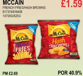 Bestway MCCAIN FRENCH FRIES/HASH BROWNS offer