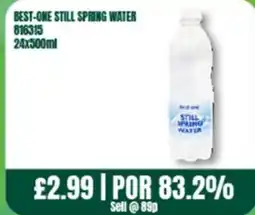 Bestway BEST-ONE STILL SPRING WATER offer