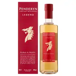 Morrisons Penderyn Single Malt Legend Whisky 40% offer
