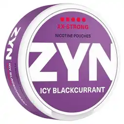 Morrisons Zyn Icy Blackcurrant Xx Strong 12.5mg offer
