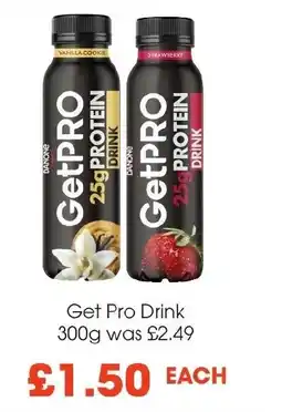 Centra Get Pro Drink 300g offer