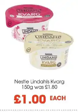Nestle Lindahls Kvarg 150g