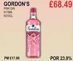 Bestway GORDON'S PINK GIN offer