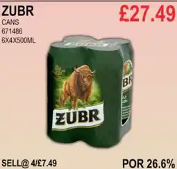 Bestway ZUBR CANS offer