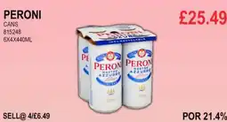 Bestway PERONI CANS offer
