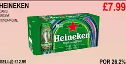 Bestway HEINEKEN CANS offer