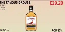 Bestway THE FAMOUS GROUSE WHISKY offer
