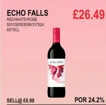 Bestway ECHO FALLS RED/WHITE/ROSE offer