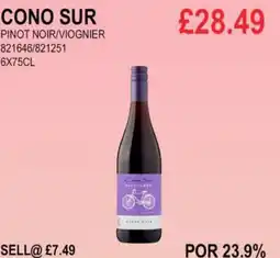 Bestway CONO SUR PINOT NOIR/VIOGNIER offer