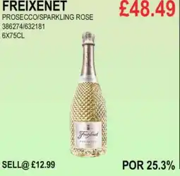 Bestway FREIXENET PROSECCO/SPARKLING ROSE offer