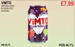 Bestway VIMTO ORIGINAL/ZERO offer
