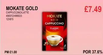 Bestway MOKATE GOLD CAPPUCCINO/LATTE offer