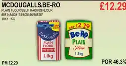 Bestway MCDOUGALLS/BE-RO PLAIN FLOUR/SELF RAISING FLOUR offer