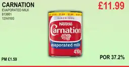 Bestway CARNATION EVAPORATED MILK offer
