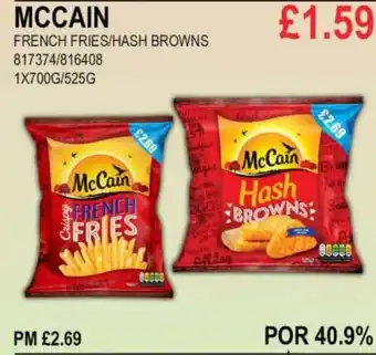 Bestway MCCAIN FRENCH FRIES/HASH BROWNS offer