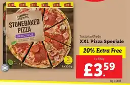 Lidl Trattoria Alfredo XXL Pizza Speciale offer