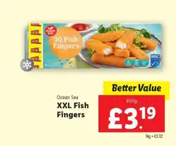 Lidl Ocean Sea XXL Fish Fingers offer