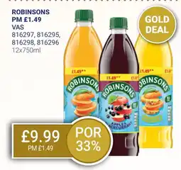Bestway ROBINSONS offer