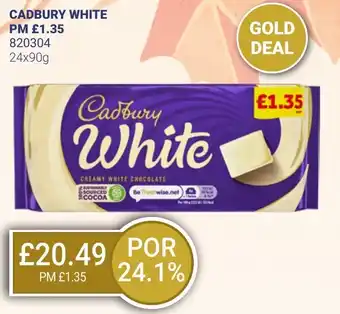 Bestway CADBURY WHITE offer