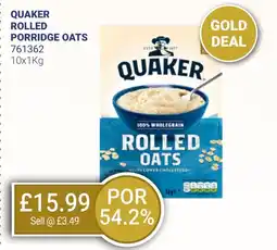 Bestway QUAKER ROLLED PORRIDGE OATS offer