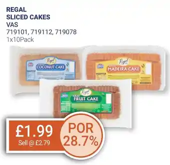 Bestway REGAL SLICED CAKES offer