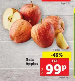 Lidl Gala Apples offer
