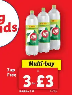 Lidl 7up Free offer