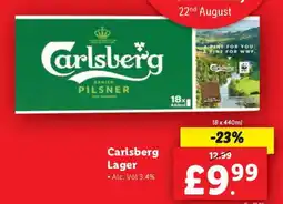 Lidl Carlsberg Lager offer