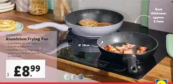 Lidl LIVARNO home Aluminium Frying Pan offer