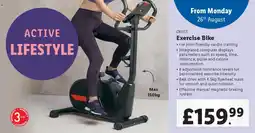 Lidl CRIVIT Exercise Bike offer