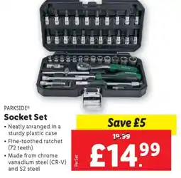 Lidl PARKSIDE® Socket Set offer