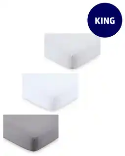 Aldi Kirkton House King Fitted Sheet offer