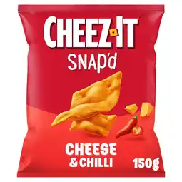 Morrisons Cheez-It Snap'D Cheese & Chilli offer