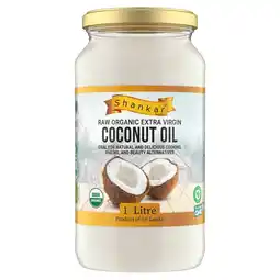 Morrisons Shankar Raw Organic Extra Virgin Coconut Oil offer