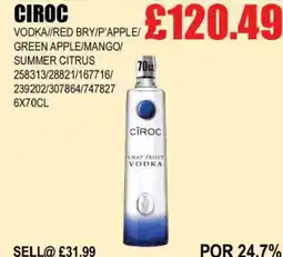 Bestway CIROC offer