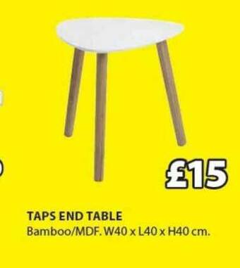 JYSK Taps End Table offer