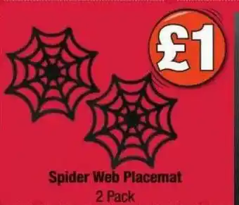 Spider Web Placemat
