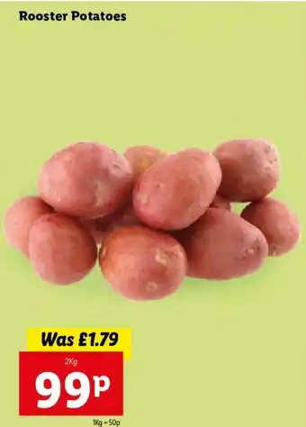Lidl Rooster Potatoes 2kg offer