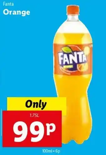 Lidl Fanta Orange 1.75L offer