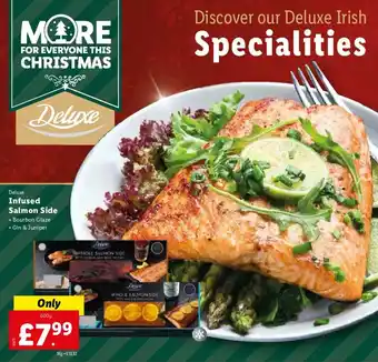 Lidl Infused Salmon Side 600g offer