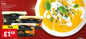 Lidl Deluxe Soup 400g offer