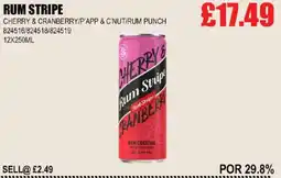 Bestway RUM STRIPE offer