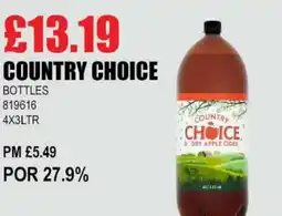Bestway COUNTRY CHOICE offer