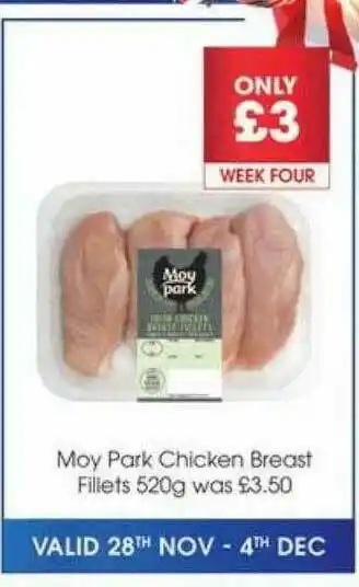 Centra Moy Park Chicken Breast Fillet offer